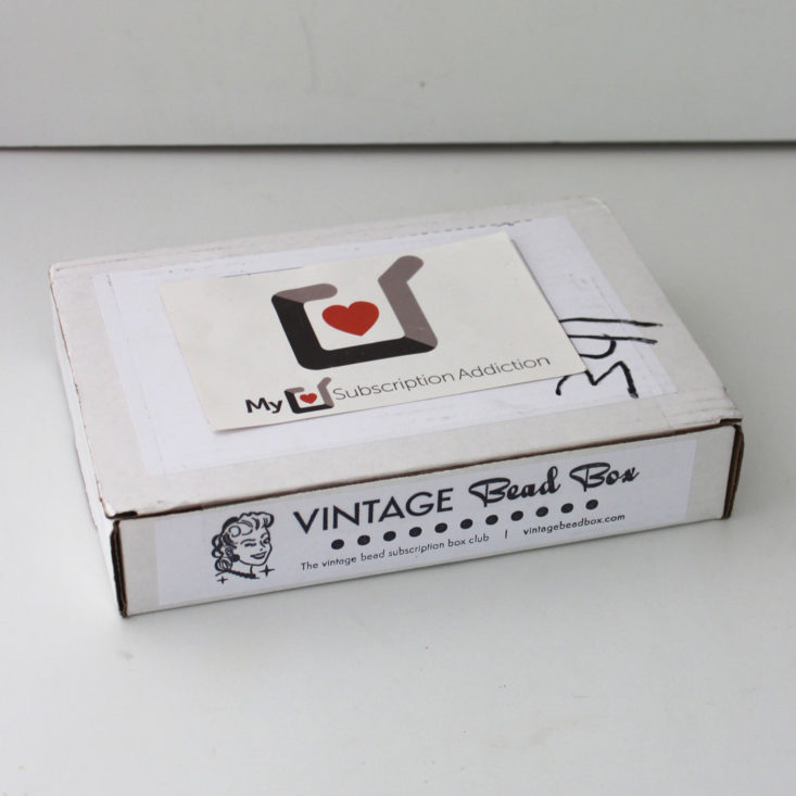 Vintage Bead Box August 2019 - Closed Box