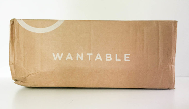 Wantable Fitness Edit Subscription Review July 2019 - Box Closed Top