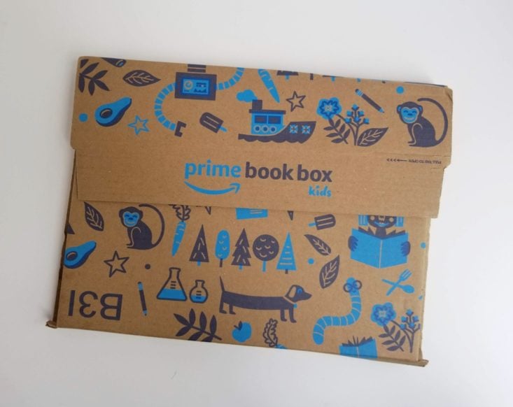 Prime Book Box Ages 3-5 August 2019 box