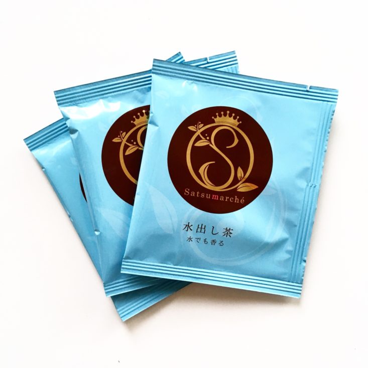 Bokksu August 2019 - Satsumarche Mizudashicha Tea Bag
