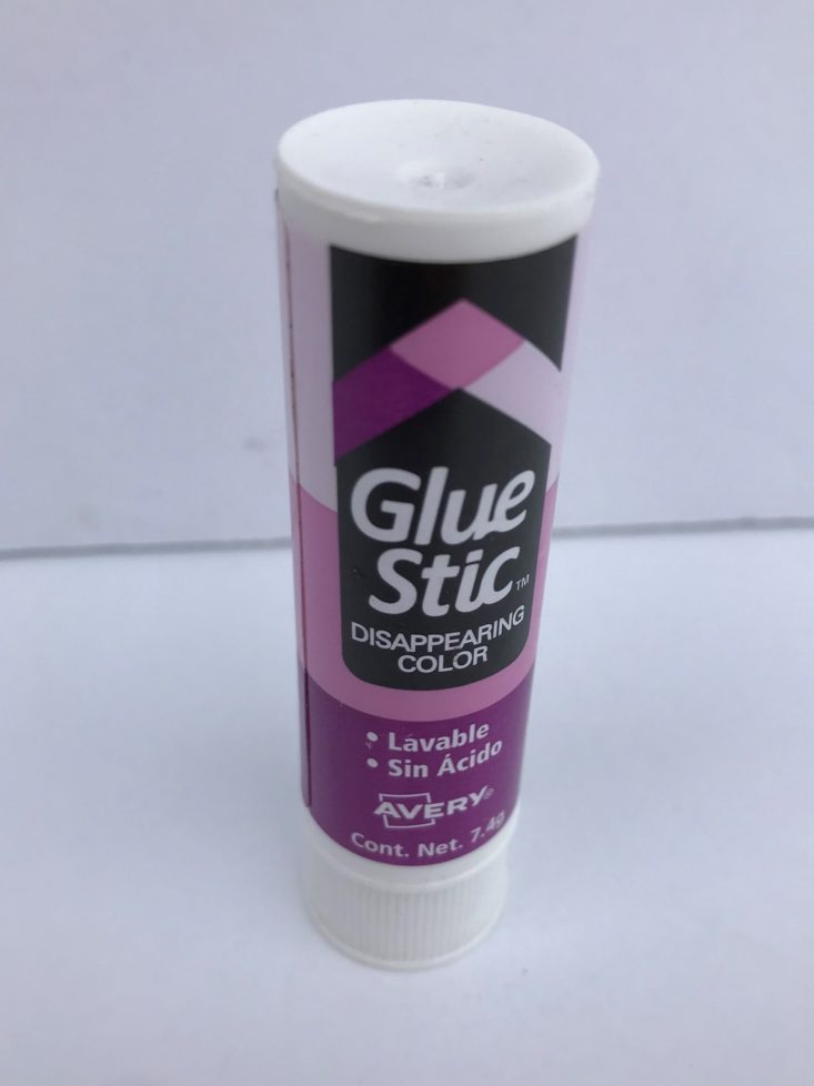 Confetti Grace Original DIY Box September 2019 - Disappearing Color Glue Stic Top