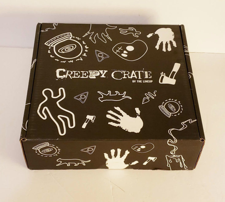Creepy Crate Incoming Nightmares August 2019 - Closed Box Top