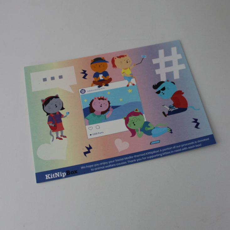 Kitnipbox Review September 2019 - Booklet Front Top