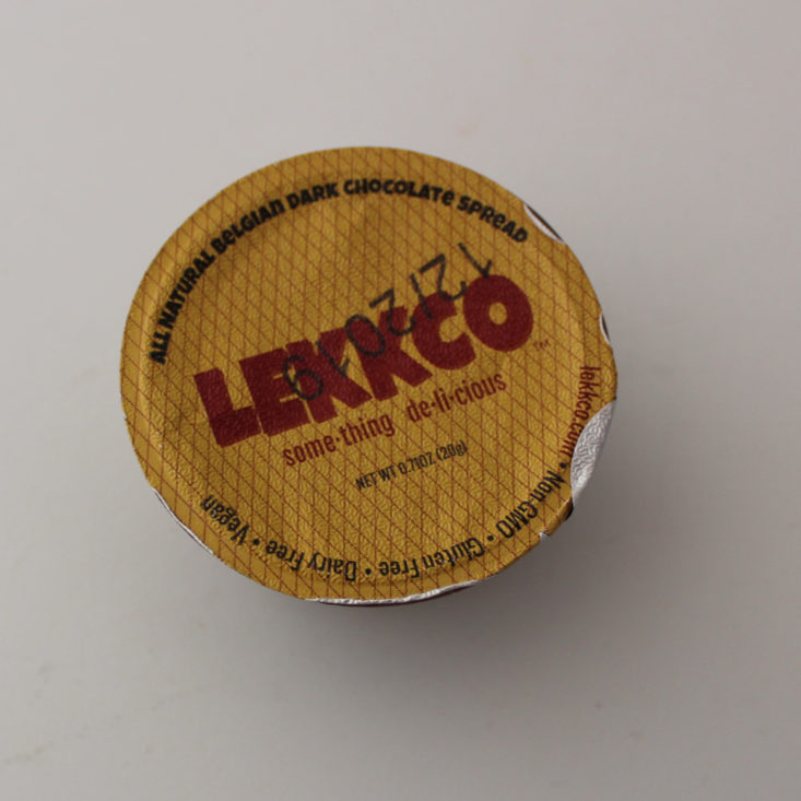 Love with Food September 2019 - Lekkco Belgian Dark Chocolate Spread 1