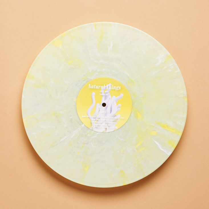 yellow marbled vinyl- Side A