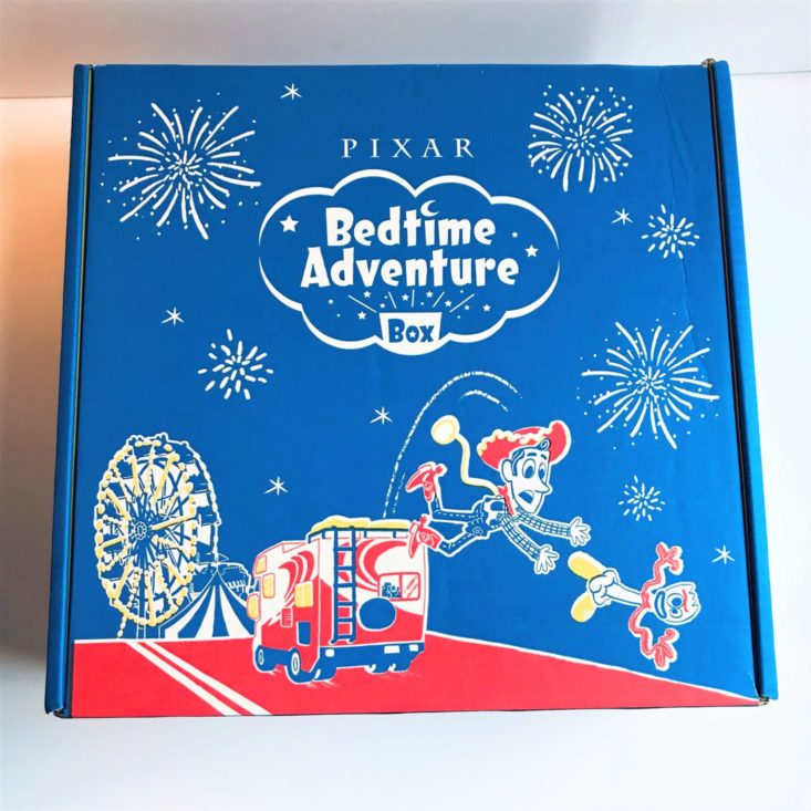 Disney Bedtime Adventure Box October 2019 top of box