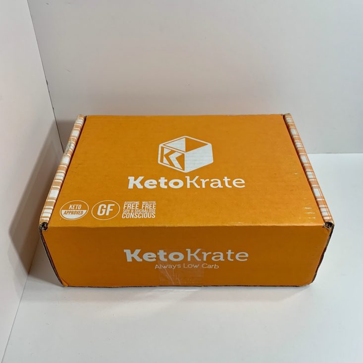 Keto Krate Review October 2019 - Closed Box Top