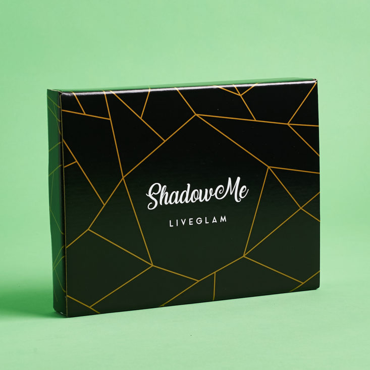 LiveGlam ShadowMe October 2019 eyeshadow palette subscription review