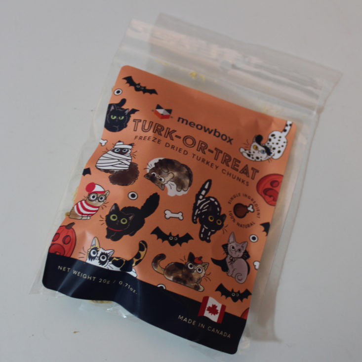 Meowbox October 2019 Treats