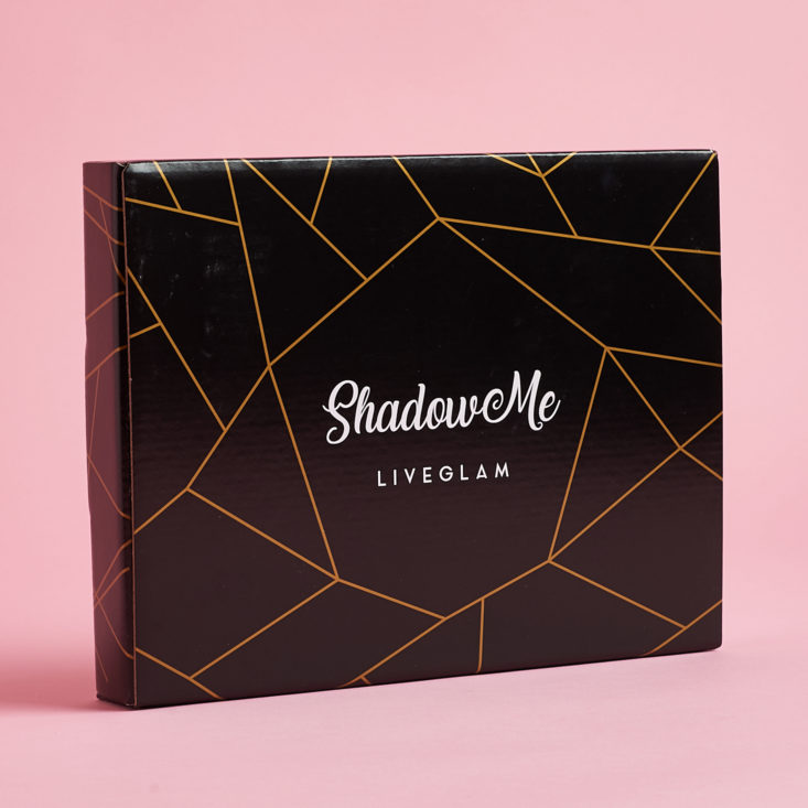 Liveglam ShadowMe December 2019 eyeshadow subscription box review