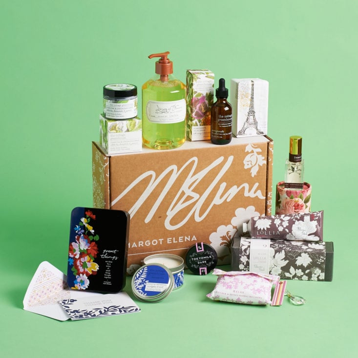 Giftable soaps, aromatherapy, and lifestyle goods from Margot Elena Discovery Box