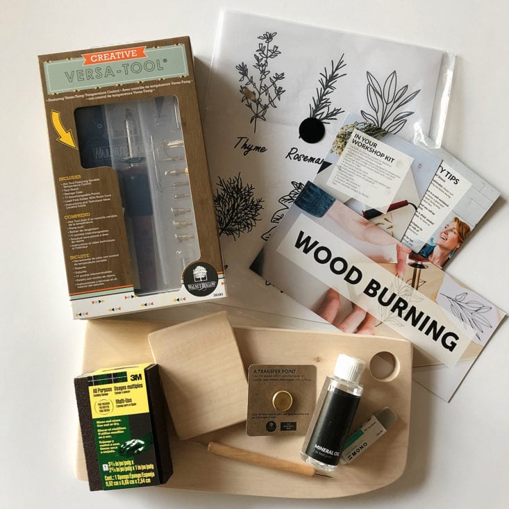 The Crafter's Box November 2019 all items